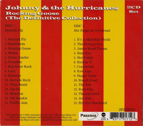 Johnny And The Hurricanes : Rocking Goose (The Definitive Collection) (2xCD, Comp)
