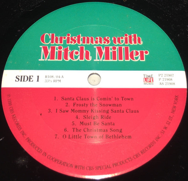 Mitch Miller : Christmas With Mitch Miller (LP, Album)