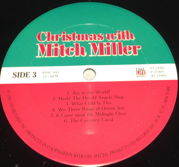 Mitch Miller : Christmas With Mitch Miller (LP, Album)