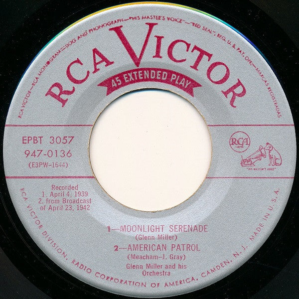Glenn Miller And His Orchestra : Glenn Miller Plays Selections From The Film "The Glenn Miller Story" (2x7", Album, EP, Comp)