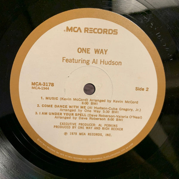 One Way Featuring Al Hudson : One Way Featuring Al Hudson (LP, Album)