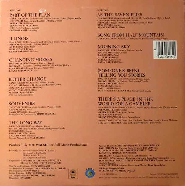 Dan Fogelberg : Souvenirs (LP, Album, RE, Pit)
