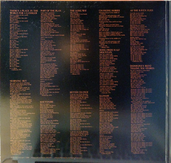Dan Fogelberg : Souvenirs (LP, Album, RE, Pit)