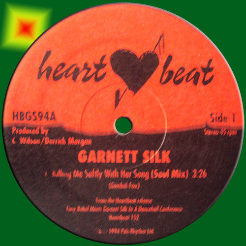 Garnett Silk : Killing Me Softly With Her Song (12")