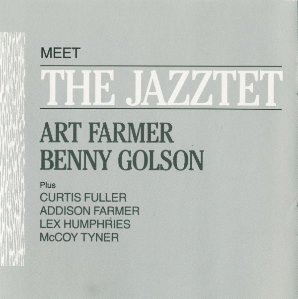 Art Farmer - Benny Golson : Meet The Jazztet (CD, Album, RE)