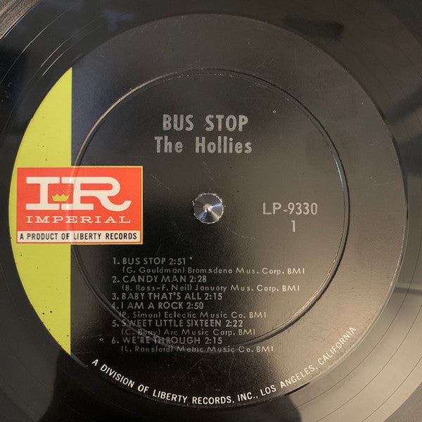 The Hollies : Bus Stop (LP, Album, Mono, RCA)