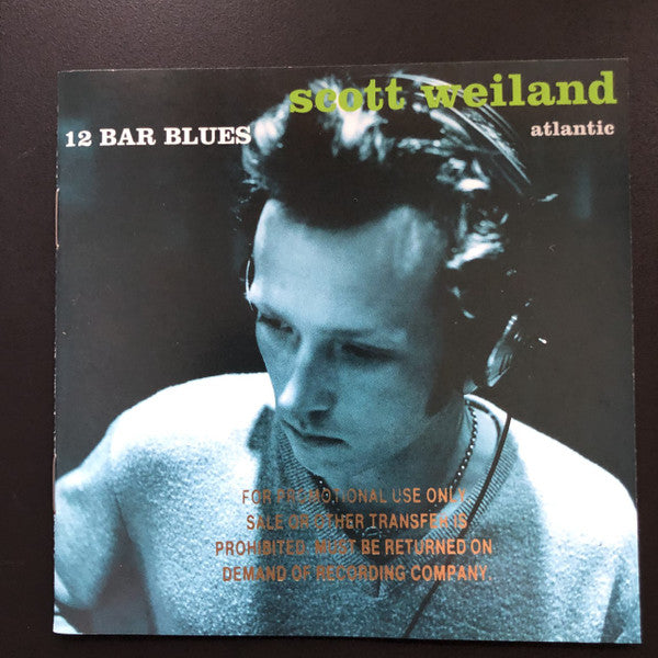Scott Weiland : 12 Bar Blues (CD, Album, Promo)