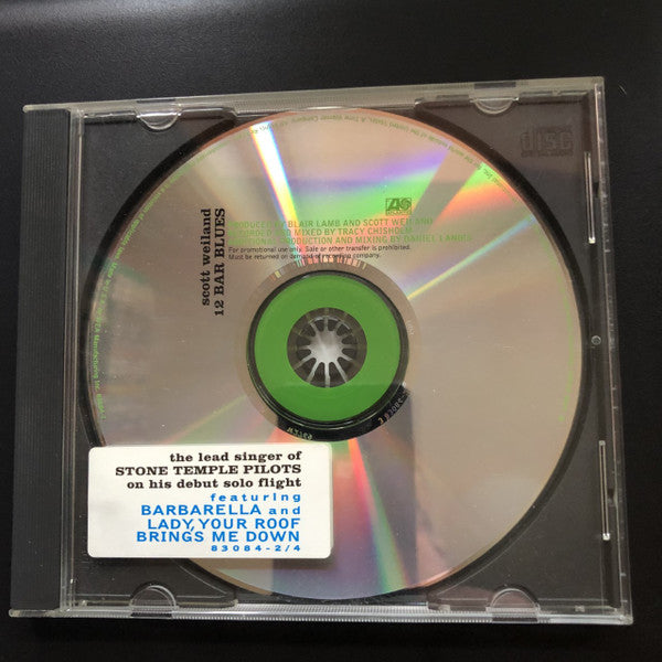 Scott Weiland : 12 Bar Blues (CD, Album, Promo)