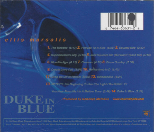Ellis Marsalis : Duke In Blue (CD, Album)