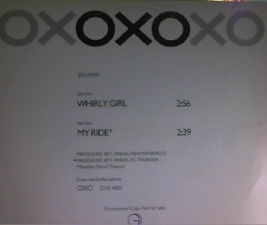 OXO (2) : Whirly Girl (12", Promo)