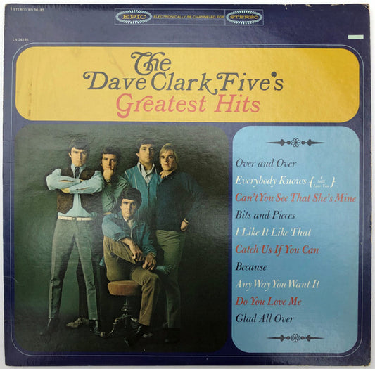 The Dave Clark Five : The Dave Clark Five's Greatest Hits (LP, Comp, RP, No )