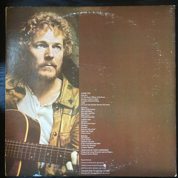 Gordon Lightfoot : Gord's Gold (2xLP, Comp, Ter)