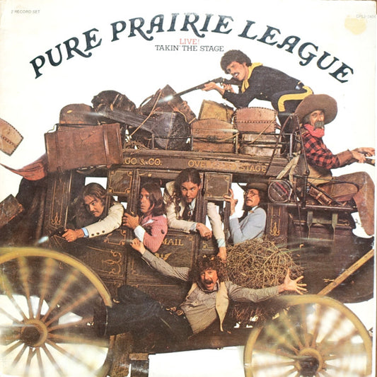 Pure Prairie League : Live!: Takin' The Stage (2xLP, Album)