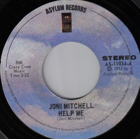 Joni Mitchell : Help Me (7")