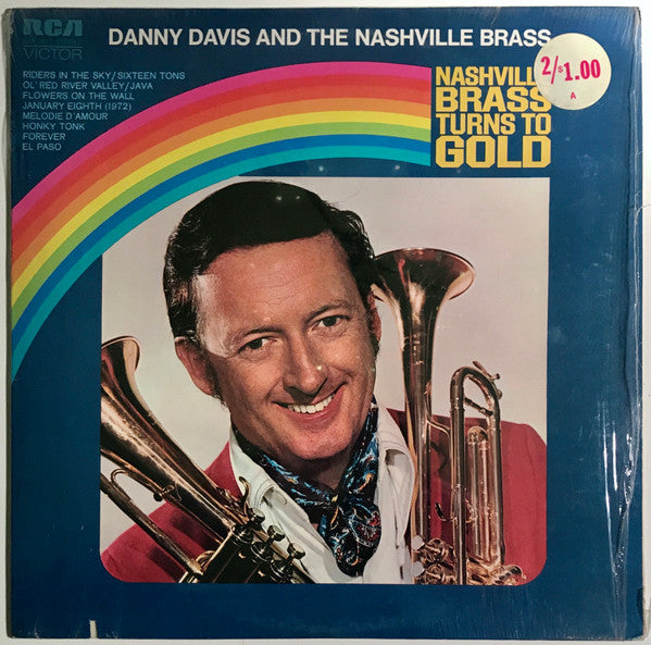 Danny Davis And The Nashville Brass* : Nashville Brass Turns To Gold (LP, Album)