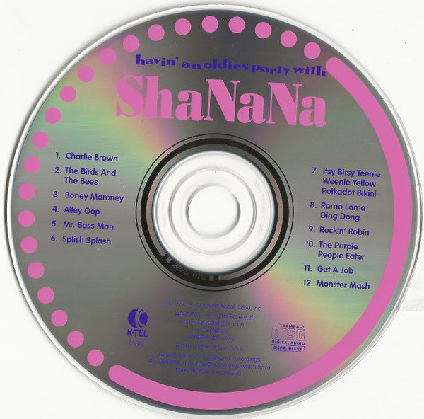 Sha Na Na : Havin' An Oldies Party With Sha Na Na (CD, Album)
