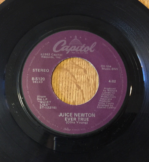 Juice Newton : Love’s Been A Little Bit Hard On Me (7", Single, Los)