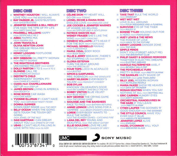 Various : The Best Movie Hits Album In The World...Ever! (3xCD, Comp)