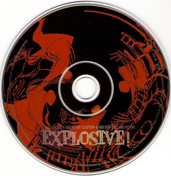 Milt Jackson Meets The Clayton-Hamilton Jazz Orchestra* : Explosive! (CD, Album)