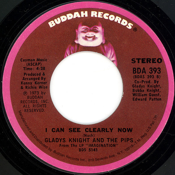 Gladys Knight And The Pips : I've Got To Use My Imagination (7", Styrene, Pit)