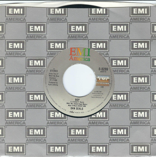 Dan Seals : Bop / In San Antone (7", Single, Jac)
