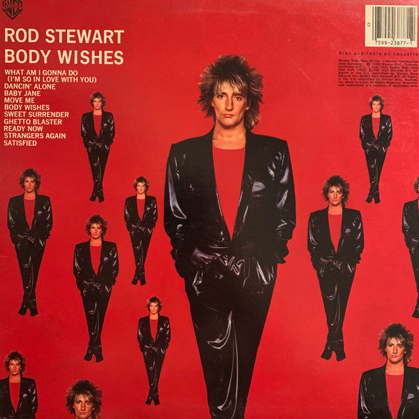 Rod Stewart : Body Wishes (LP, Album, Jac)