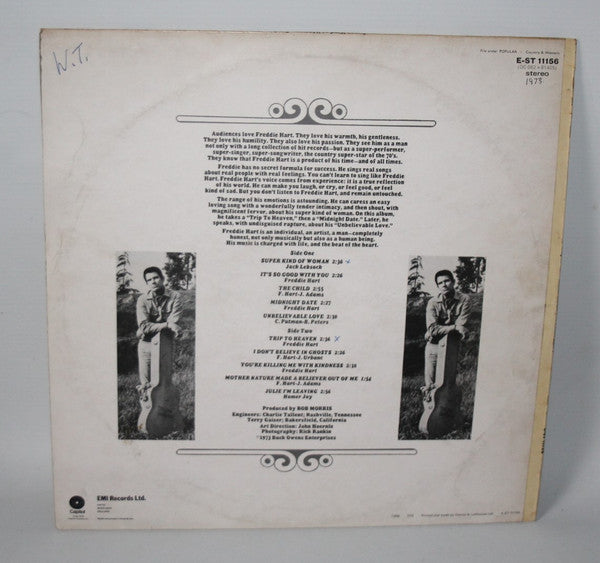 Freddie Hart And The Heartbeats : Super Kind Of Woman (LP, Album)