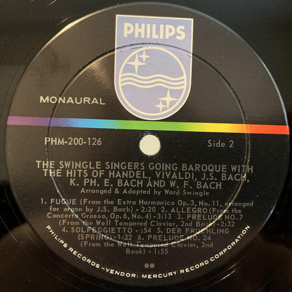 The Swingle Singers* : Going Baroque (LP, Mono)