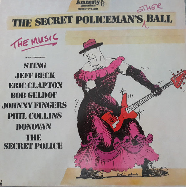 Various : The Secret Policeman's Other Ball (The Music) (LP, Album, Jac)
