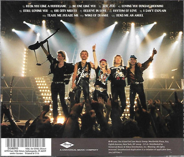 Scorpions : The Best Of Scorpions (CD, Comp, Club, BMG)