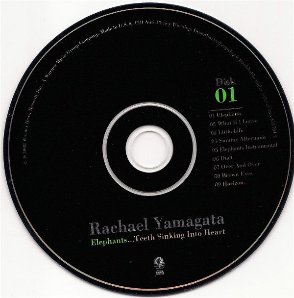 Rachael Yamagata : Elephants...Teeth Sinking Into Heart (2xCD, Album, Car)