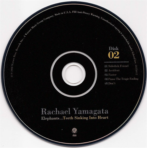 Rachael Yamagata : Elephants...Teeth Sinking Into Heart (2xCD, Album, Car)