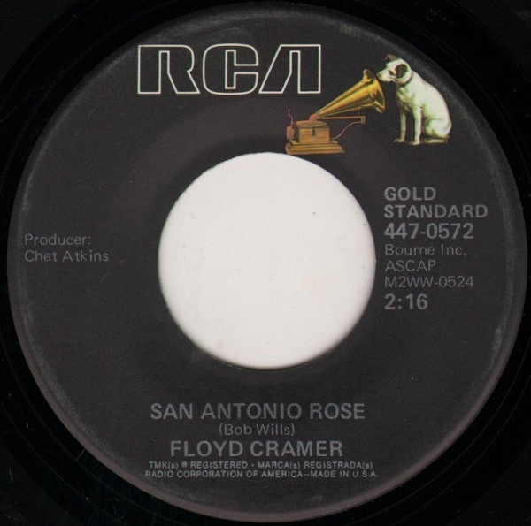 Floyd Cramer : Last Date / San Antonio Rose (7", Single, RE)