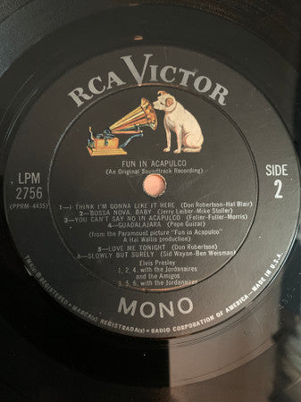 Elvis* : Fun In Acapulco (LP, Album, Mono)