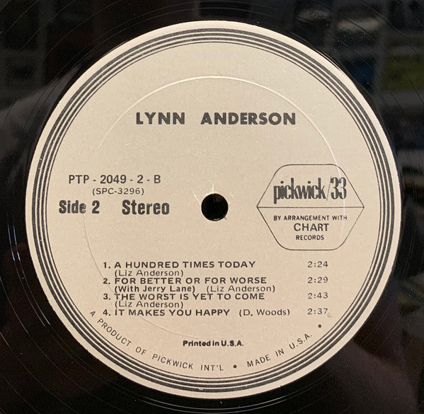 Lynn Anderson : It Makes You Happy (LP, Album)