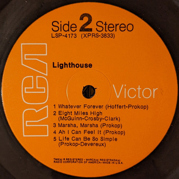 Lighthouse (2) : Lighthouse (LP, Album, Ind)
