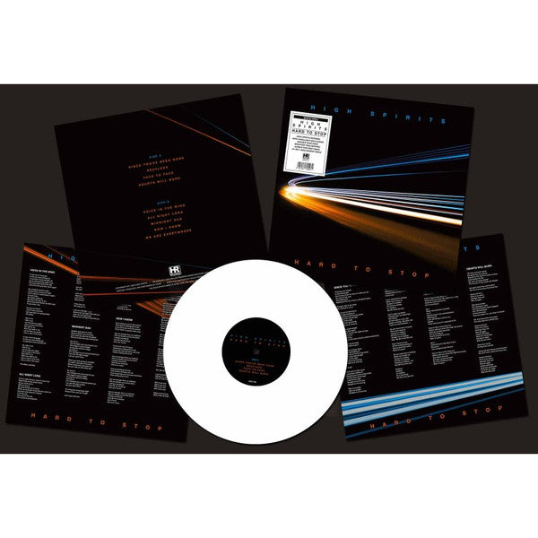 High Spirits (4) : Hard To Stop (LP, Album, Ltd, Whi)