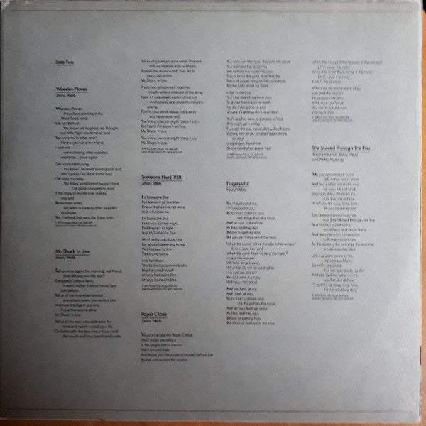 Art Garfunkel : Watermark (LP, Album, wit)