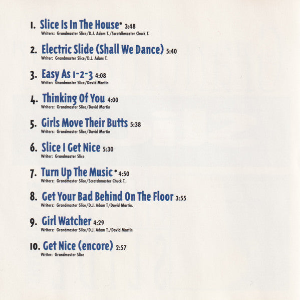 Grandmaster Slice : Electric Slide (Shall We Dance) (CD, Album)