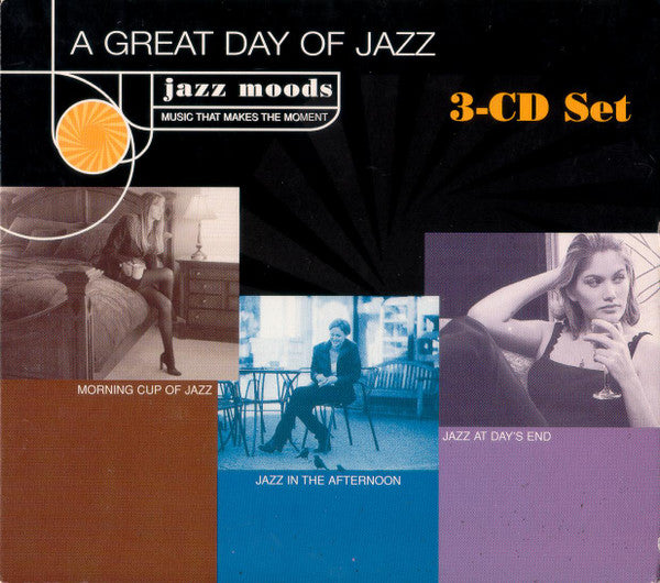 Various : Jazz Moods: A Great Day Of Jazz (3xCD, Comp, Dig)
