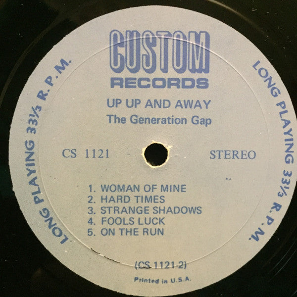 The Generation Gap : Up Up And Away (LP, Album)