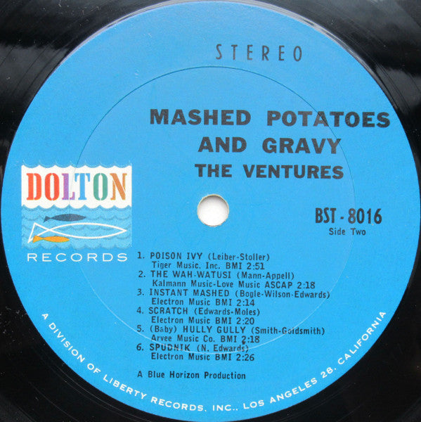 The Ventures : Mashed Potatoes And Gravy (LP, Album, RE)