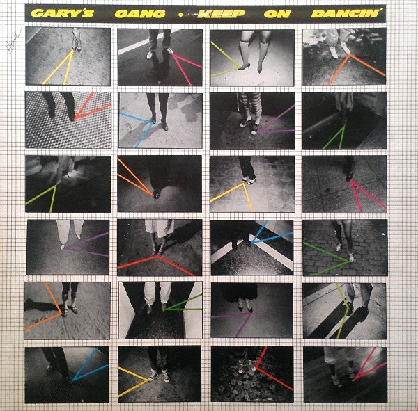 Gary's Gang : Keep On Dancin' (LP, Album, Pit)
