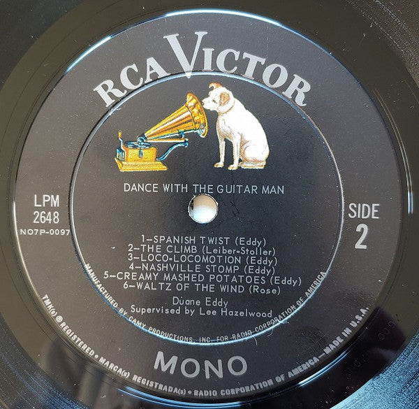 Duane Eddy : Dance With The Guitar Man (LP, Album, Mono, Ind)