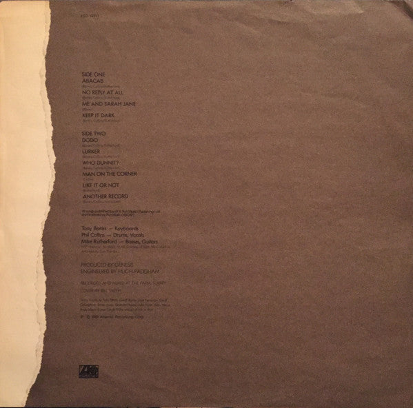 Genesis : Abacab (LP, Album, COR)