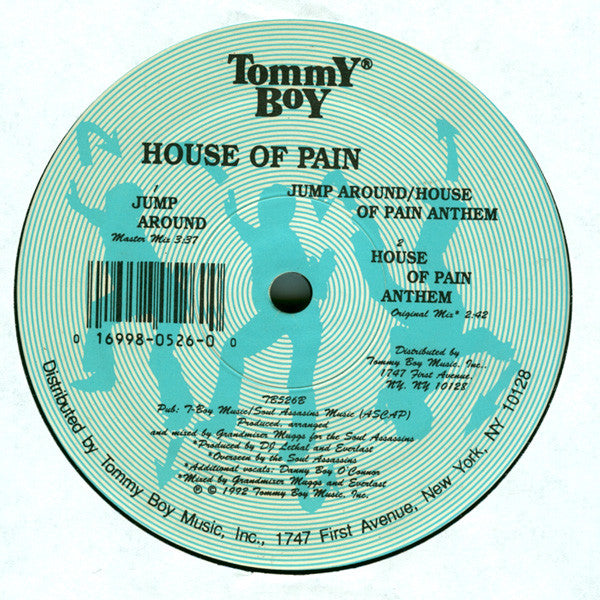House Of Pain : Jump Around & House Of Pain Anthem (12")