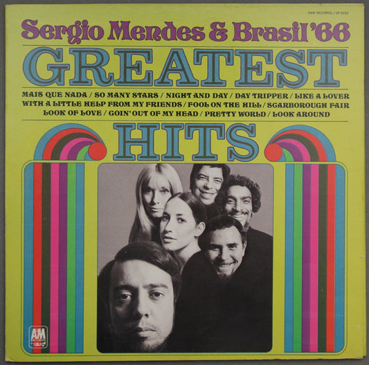 Sergio Mendes & Brasil '66* : Greatest Hits (LP, Comp, Pit)