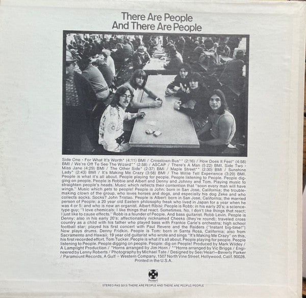 People (4) : There Are People And There Are People (LP, Album, Ind)