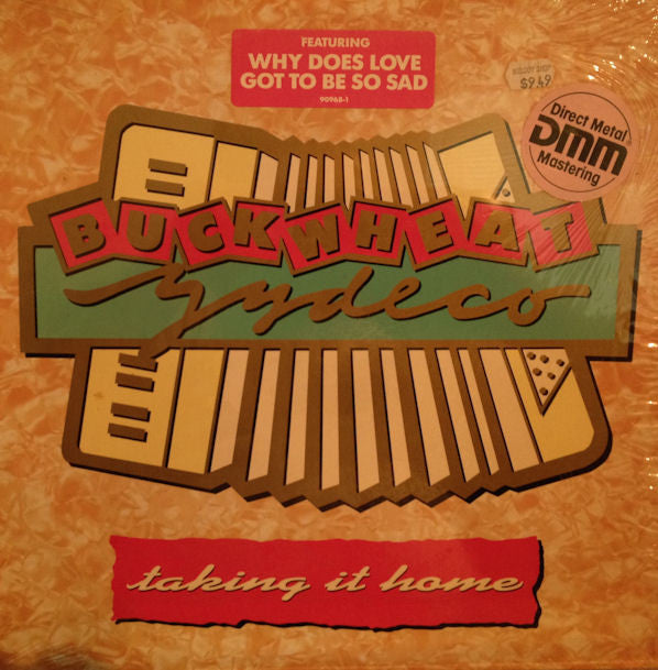 Buckwheat Zydeco : Taking It Home (LP, Album, Spe)