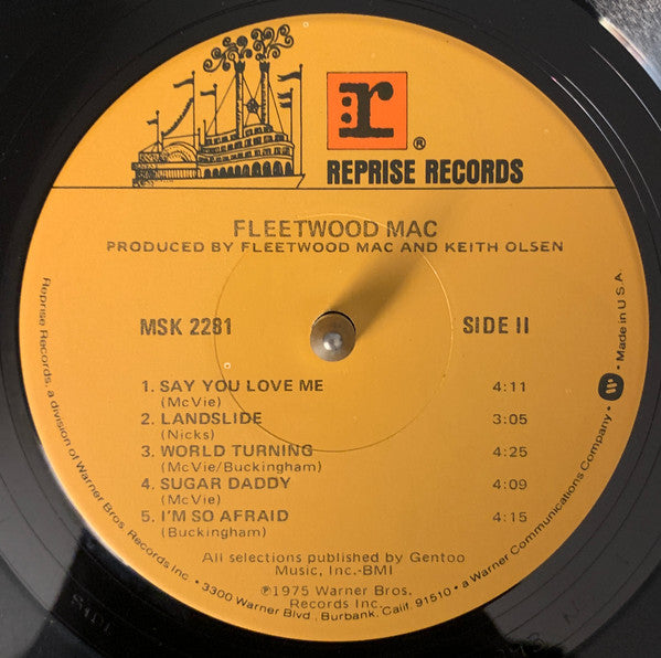 Fleetwood Mac : Fleetwood Mac (LP, Album, RE, Tex)
